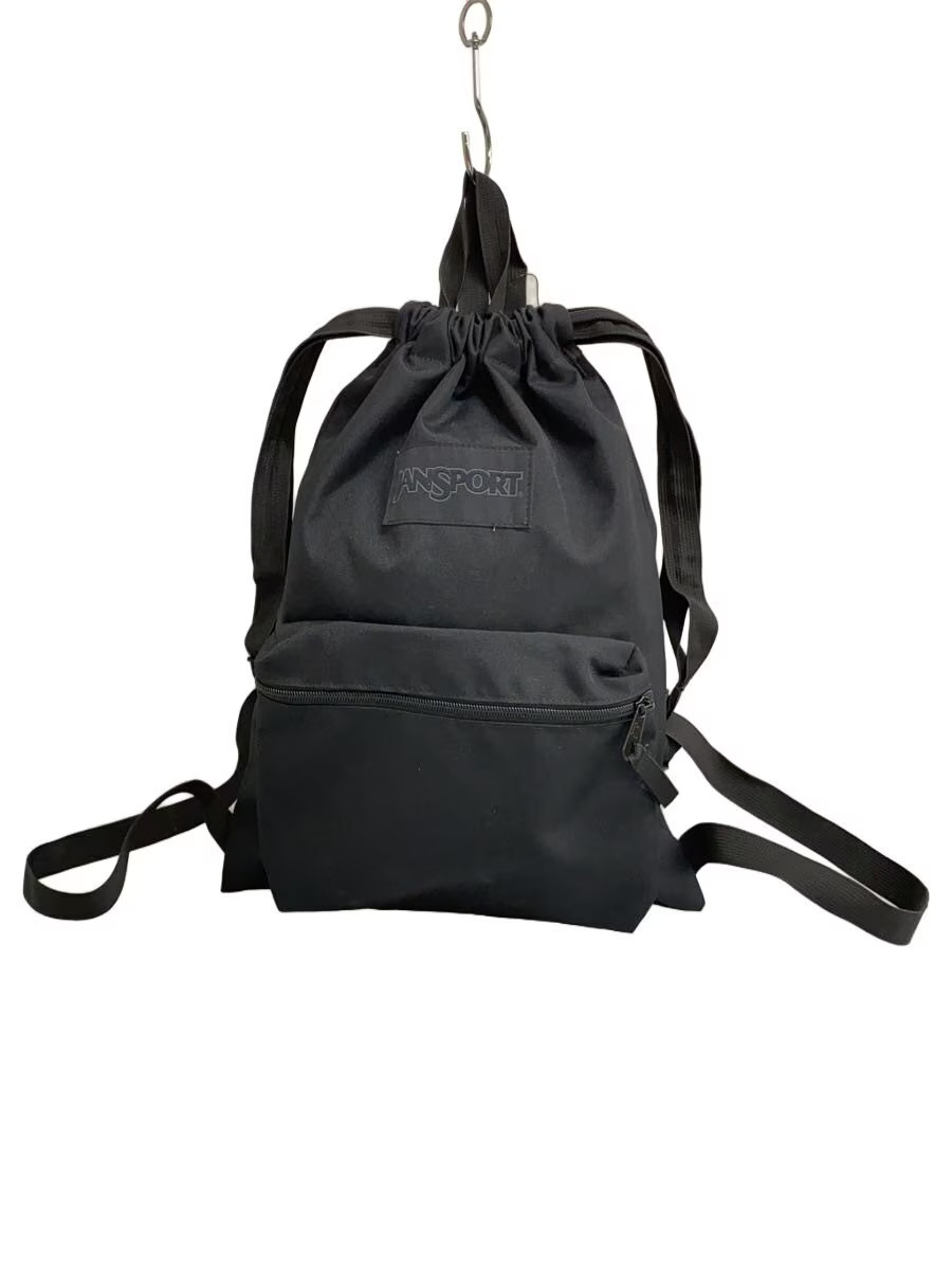 JANSPORT Backpack, Polyester, Black, Solid Color,… - image 1