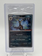SIGILLATO Umbreon 130/197 Reverse Holo GameStop Stamp Promo Carta Pokemon TCG 2023