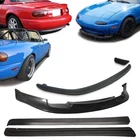 Front Bumper Lip, Rear Diffuser, Side Skirts For 90-97 Mazda Miata MX5 NA, PU GV