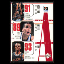 Terrell Brandon/Danny Ferry/Tyrone Hill/Bobby Phills/Bob Sura #140 1996 Card NBA