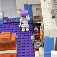 LEGO Minecraft Ice Fortress Scene Potions Min...