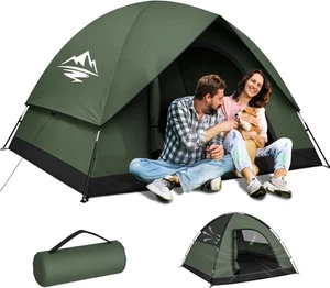 Tente pour Camping avec Rainfly Imperméable Windproof Installation facile PortableHiking