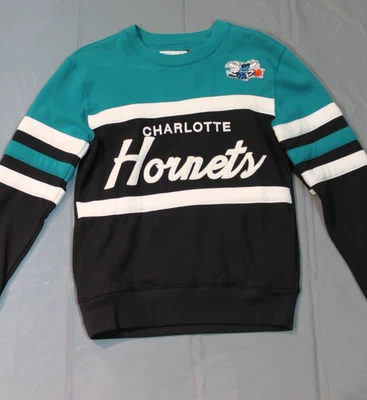 Mitchell & Ness HEAD COACH CREW CHARLOTTE HORNETS Multicolore Neuf - Photo 1/4