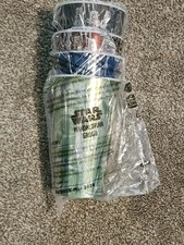 Burger King Star Wars Mandalorian Grogu 23 oz Plastic Tumbler Full Set