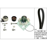 INA Wasserpumpe + Zahnriemensatz FüR Opel Zafira B A05 Astra H Caravan L35 L48
