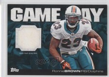 2011 Topps Game Day Relics Ronnie Brown #GDR-RB 0h1