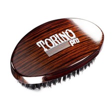 Torino Pro Wave Palm Brush 730 by Brush King - Medium Curve 360 Waves Multi-...