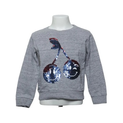 American Outfitters, Sweatshirt, Größe: 116, Grau, Baumwolle, Print #P4o