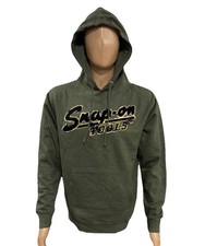 Snap On Licensed Adult Green with Camo Pullover Hooded Sweatshirt Hoodie