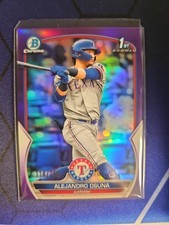 2023 Bowman Chrome Prospects ALEJANDRO OSUNA Purple Refractor /250 #BCP-131