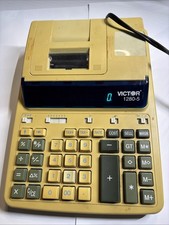 Victor 1280-5 12 Digit Commercial Calculator ...