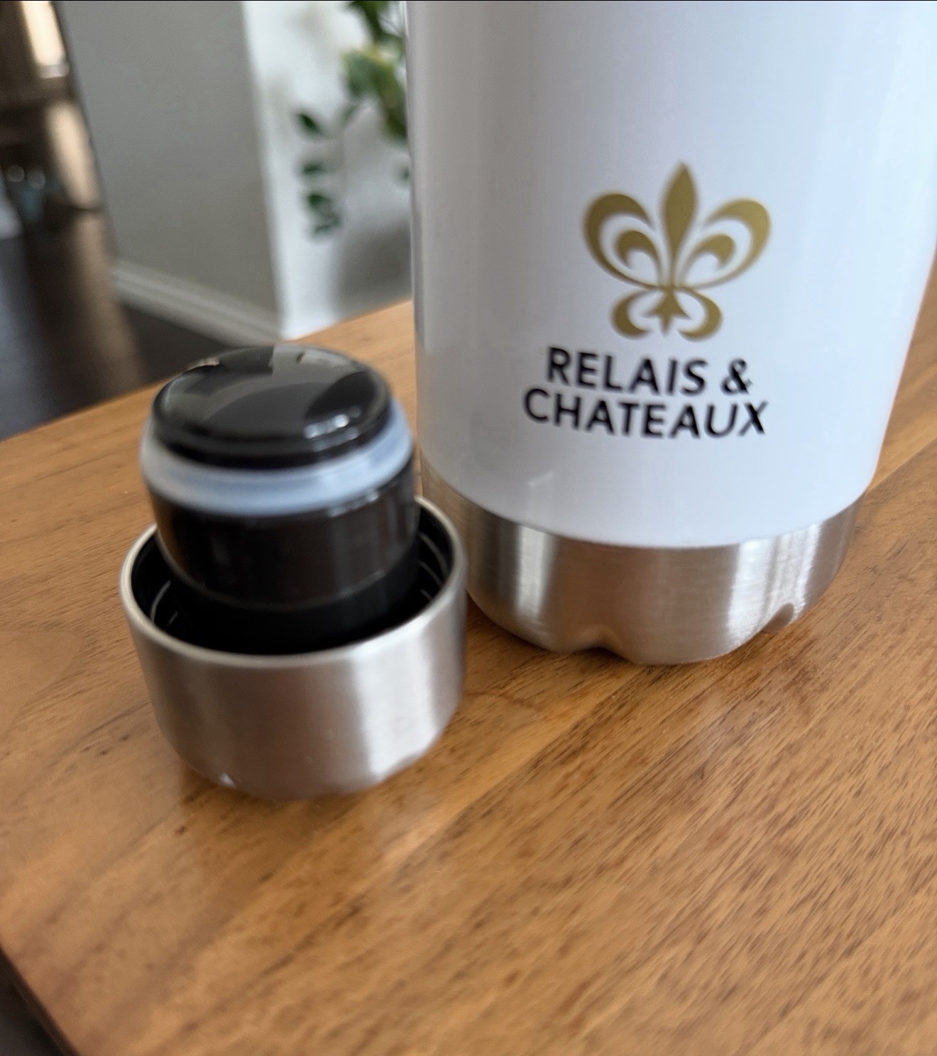 Relais & Châteaux Luxury Hotels NEW Stainless Steel Water Bottle 16oz thumbnail 6