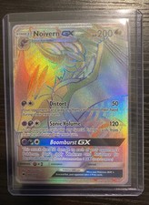 Pokemon Noivern GX Burning Shadows #160/147 Rainbow Secret Rare on eBay