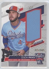 2020 Topps Pro Debut Copa de La Diversion Relics 425/889 Zach Reks #COR-ZR 0c4