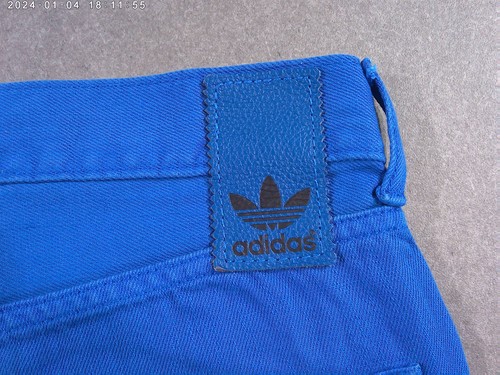 Adidas Originals Mens BNWT Jeans Bluebird W31 L32 Cotton Button Slim Straight - Picture 22 of 23