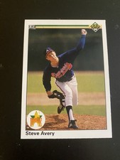 1990 Upper Deck - Star Rookie Steve Avery #65