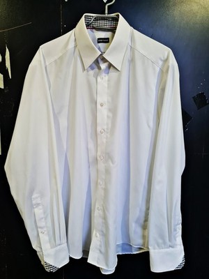 BRUNO BANANI Herren Hemd - 41 - weiß