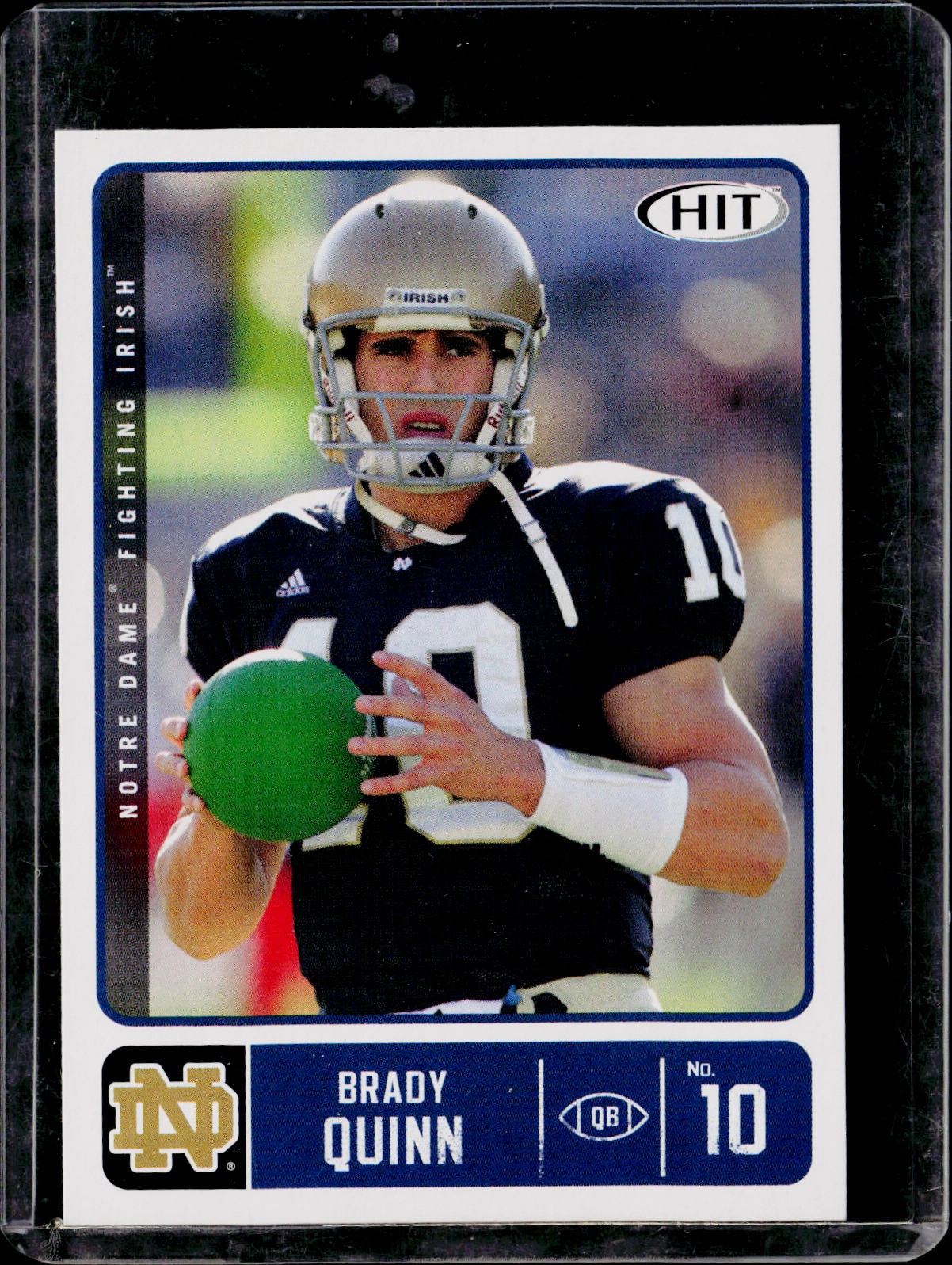 Brady Quinn SA-GE Hit #10 Base