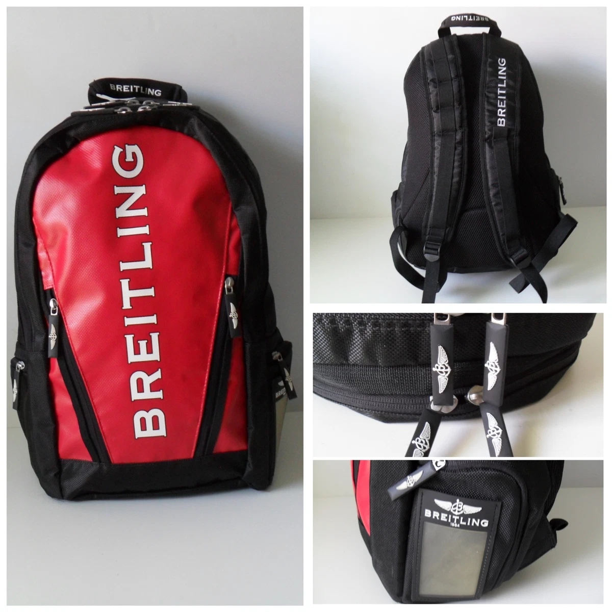 Breitling Backpack Black Bags for Men for sale | eBay