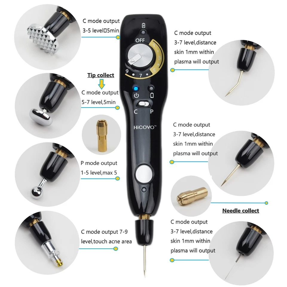 Hicovo Skin Tightening Eyelid Lift Fibroblast Cold Plamax Wireless Beauty Tools - Image 3 of 4