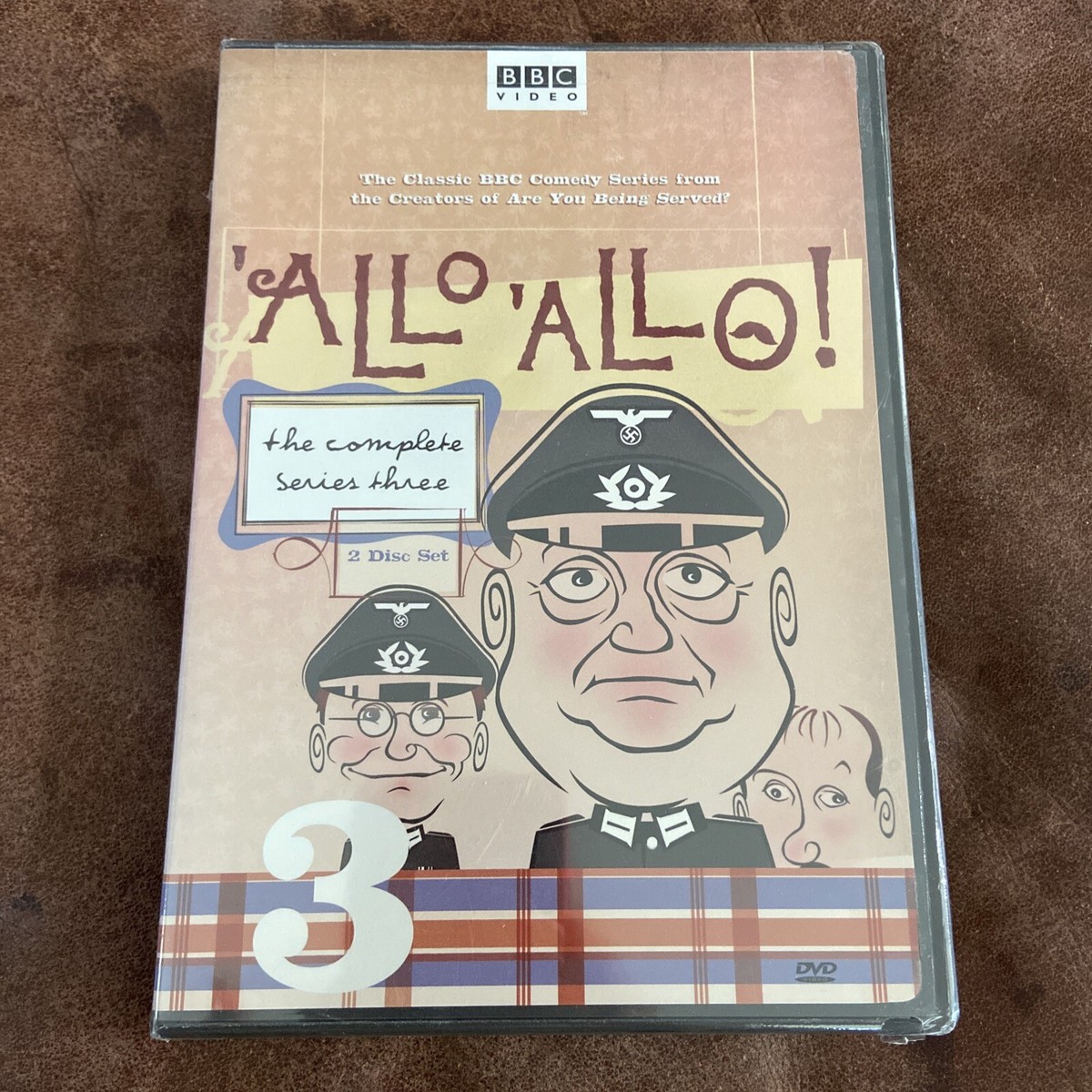 Allo Allo DVD Complete Series 3 BBC Video 2 Disc Set Gordon
