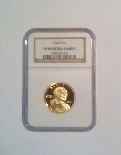 2004-S SACAGAWEA PROOF DOLLAR $1 NGC PF69 ULTRA CAMEO
