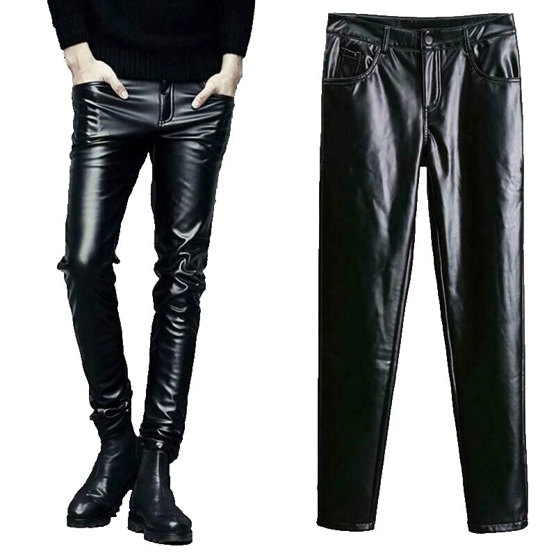 Pantalones de cuero sintético talla 2XL para Hombre