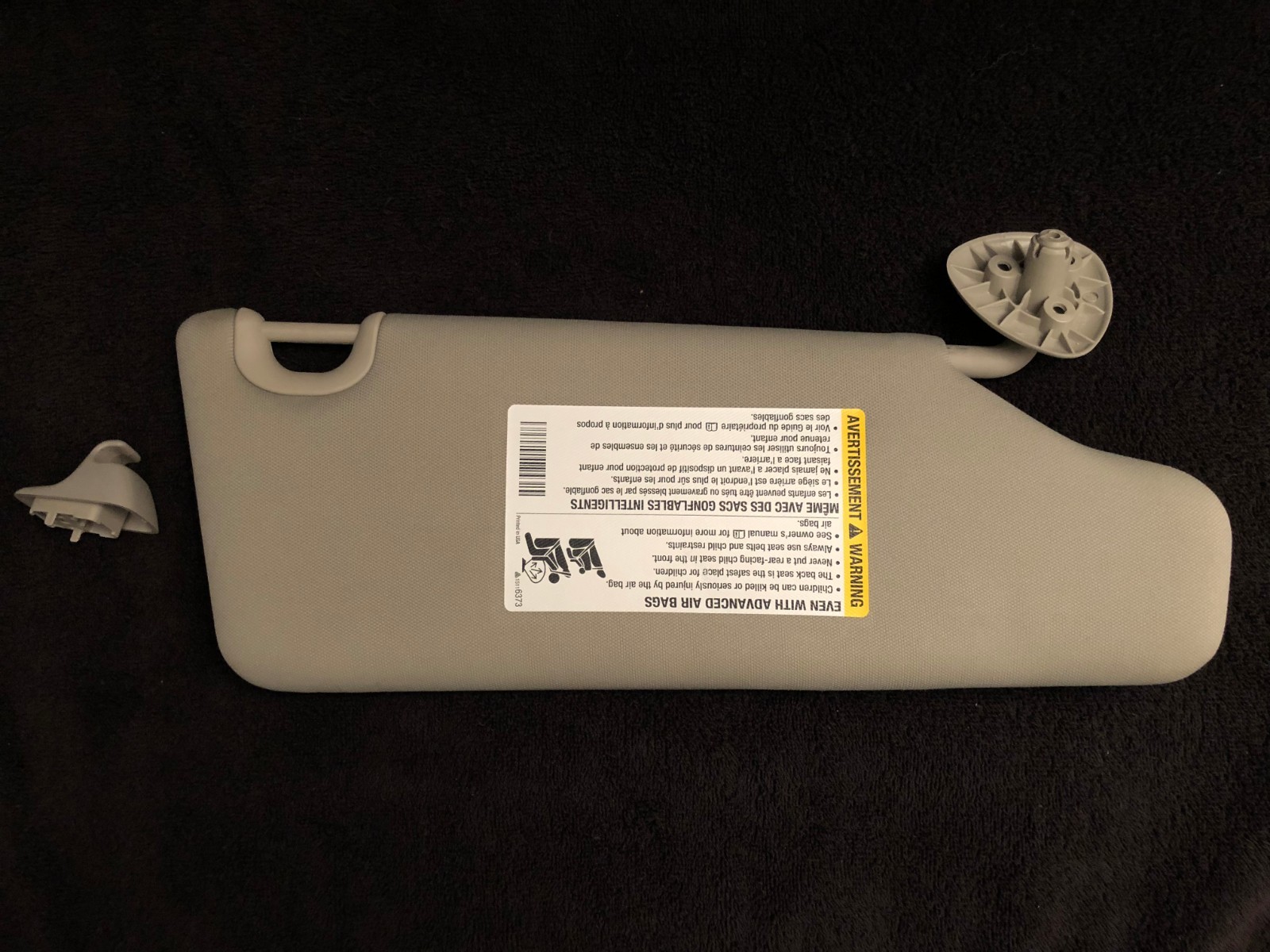 Chevy HHR Driver Left Sun Visor Fits 20062011 eBay