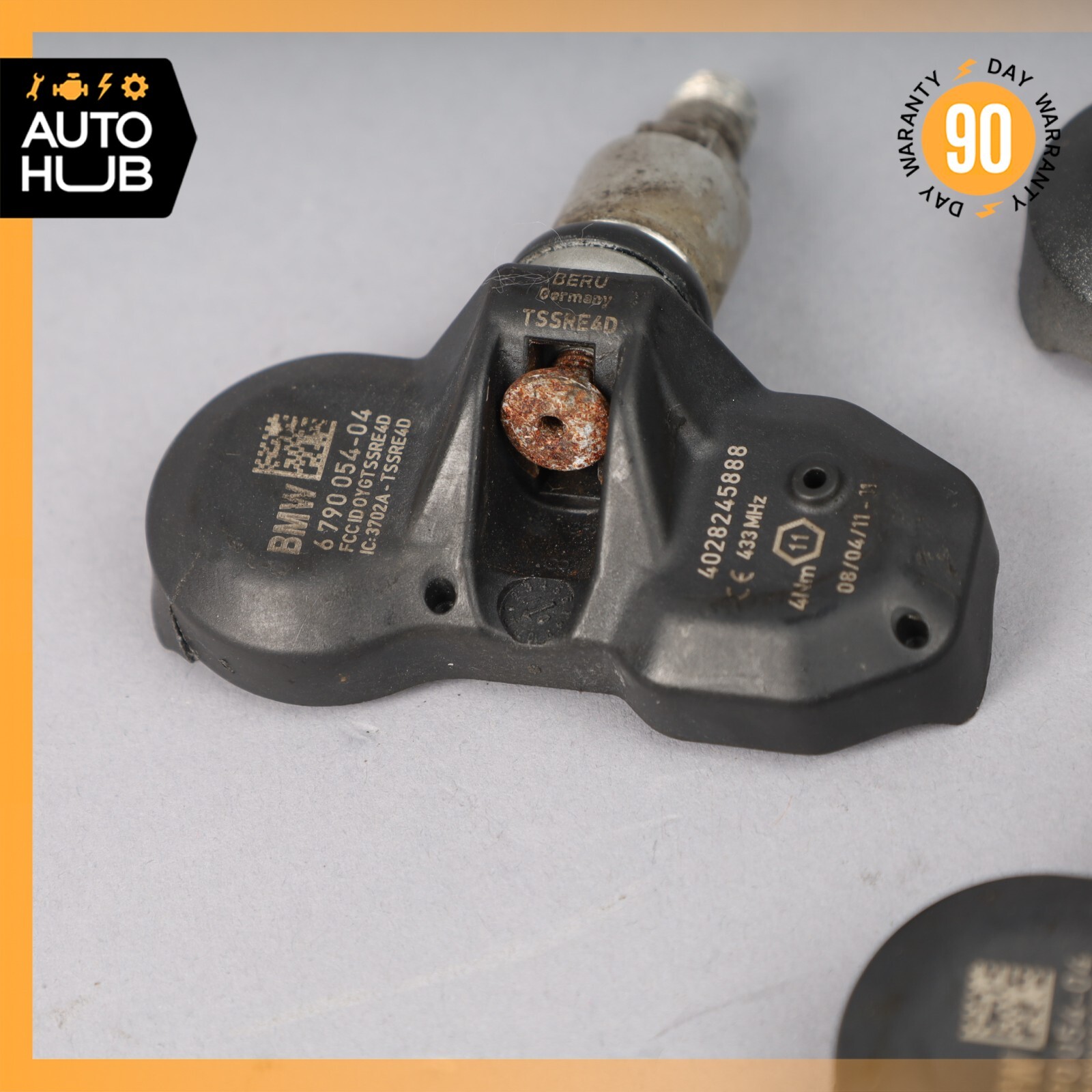 BMW F12 650i 740i 535i TPMS Tire Pressure Sensor Sensors Set 433 Mhz ...