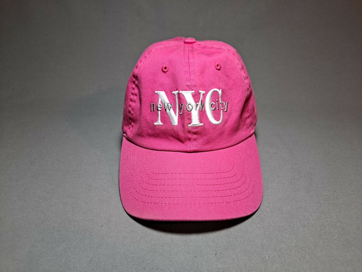 Newhattan New York City NYC Pink One Size 100% Cotton Cap 