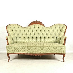 Sofa Rokoko Stil um 1950/60 lindgrün 3 Sitzer | eBay