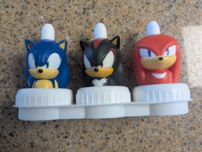 New Good 2 Grow Toppers Sonic The Hedgehog Shadow Knuckles Set Of 3