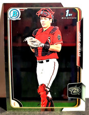 2015 Jose Queliz Bowman Chrome Prospect #BCP2 - Diamondbacks