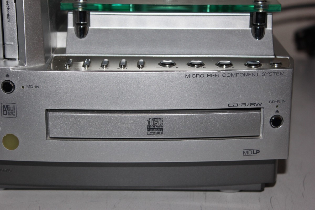 rare Kenwood RMD-L7CDR CD MD CD-R player recorder combo remote