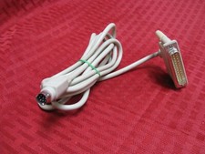 Apple or Compatible 8-pin mini DIN to DB25 male data Cable 6ft