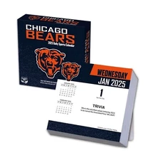 Turner Sports Chicago Bears 2025 Box Calendar (25998053033)