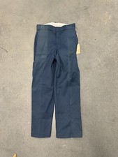 Dickies Plain Front Twill Pants 90s 29x29 Talon Zip VTG Sun Faded USA Workwear