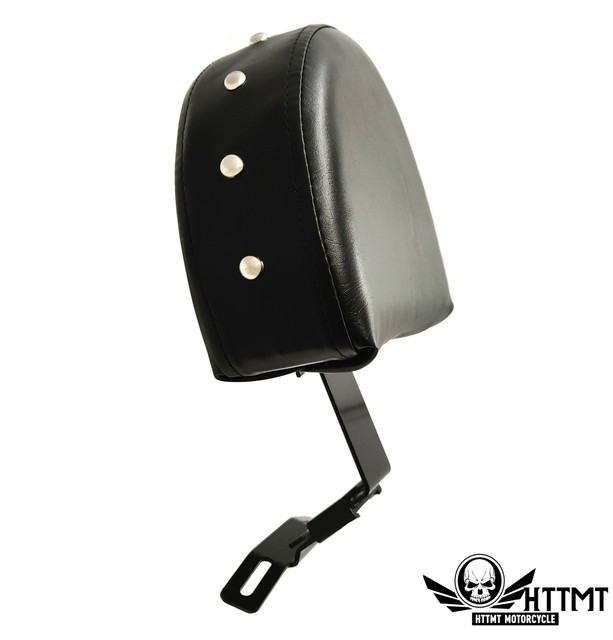 Driver Backrest Easy ON/OFF Studded For Harley 20072017 Heritage Softail/Fatboy eBay