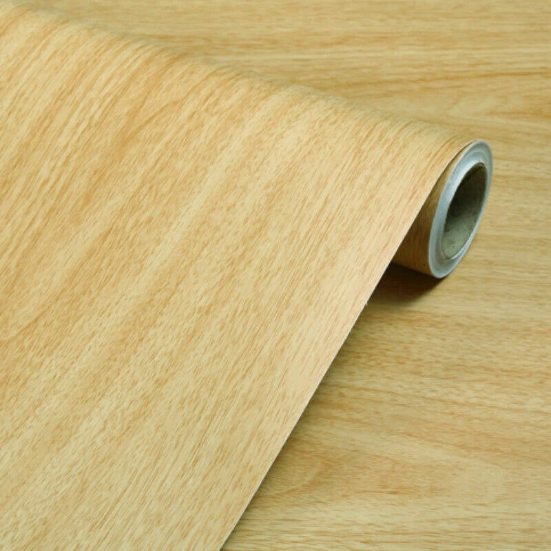 Holz Maserung Tapete Selbstklebend Wasserlicht Retro Möbel Vinyl Aufkleber PVC - Bild 4 von 4