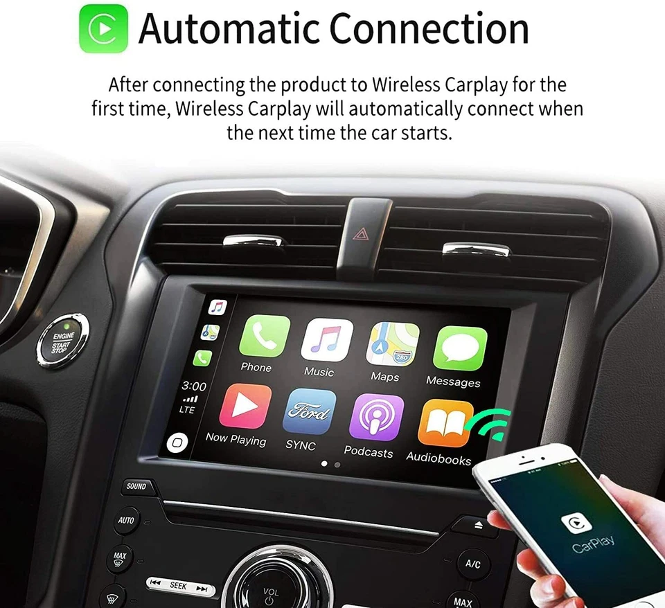 SYNC 2 to SYNC 3 3.4 Upgrade Wireless Carplay Kit Fit for Ford Sync3 APIM NA223 - Image 2 of 4