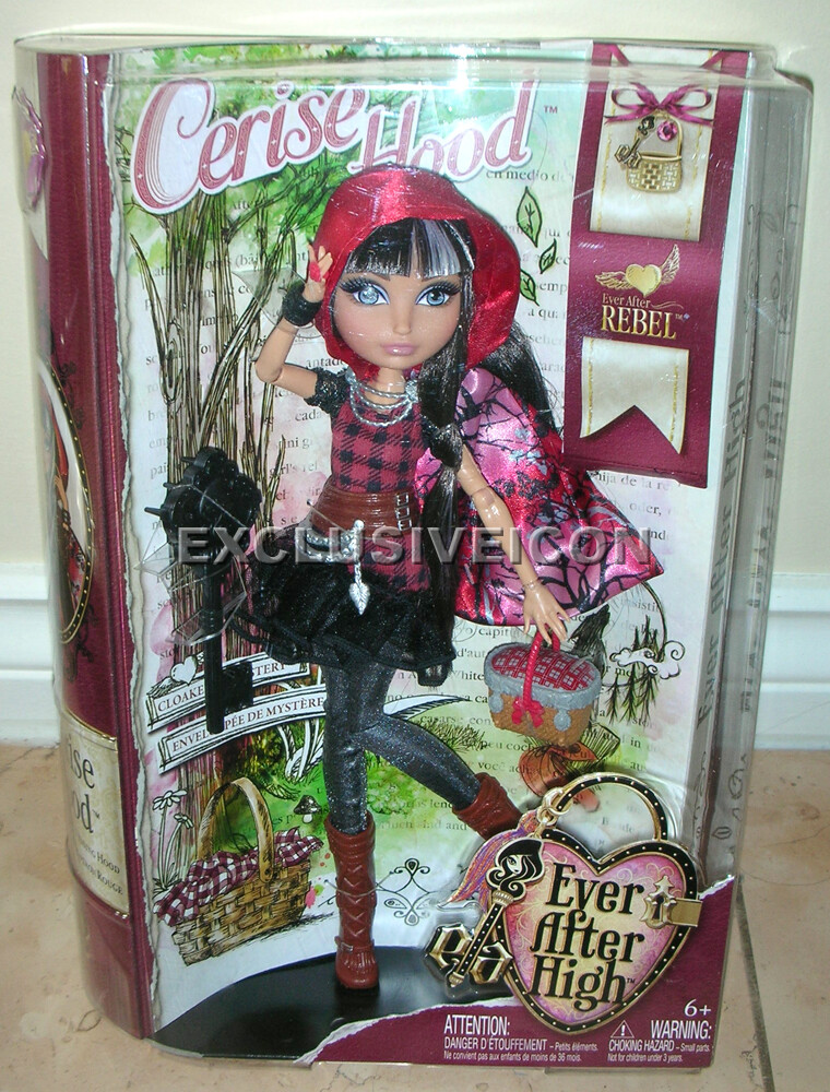 Mattel Ever After High Cerise Hood Rebel Doll Daughter of Red