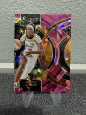 2024 Panini Select WNBA Rickea Jackson Premier Pink Cracked Ice Rookie Card-#127