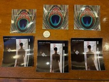 Jimmy Eat World/random Sticker Lot of 6 -Promo 4x4  Free flag sticker