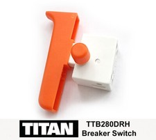 GENUINE Titan TTB280DRH Breaker Trigger Switch with Lock Release 240v