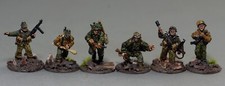 Waffen SS squad 2  Bolt Action painted Warlord Games Germany