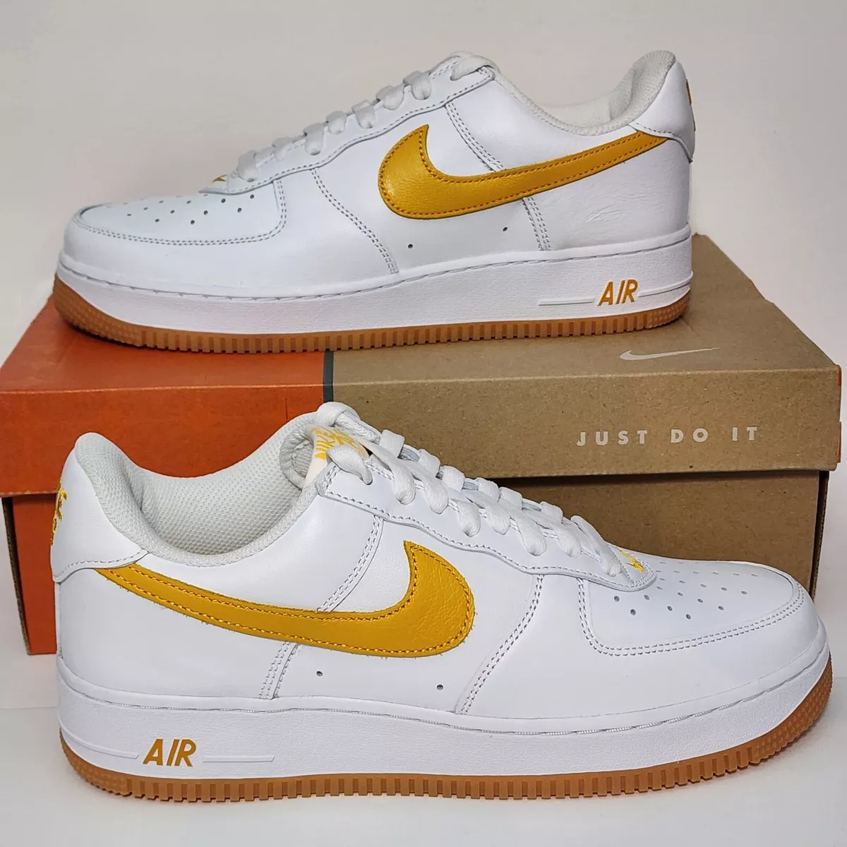 Nike Air Force 1 Low White University Gold FD7039-100