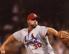 JONATHAN BROXTON ST. LOUIS CARDINALS SIGNED AUTOGRAPHED 8X10 PHOTO W/COA