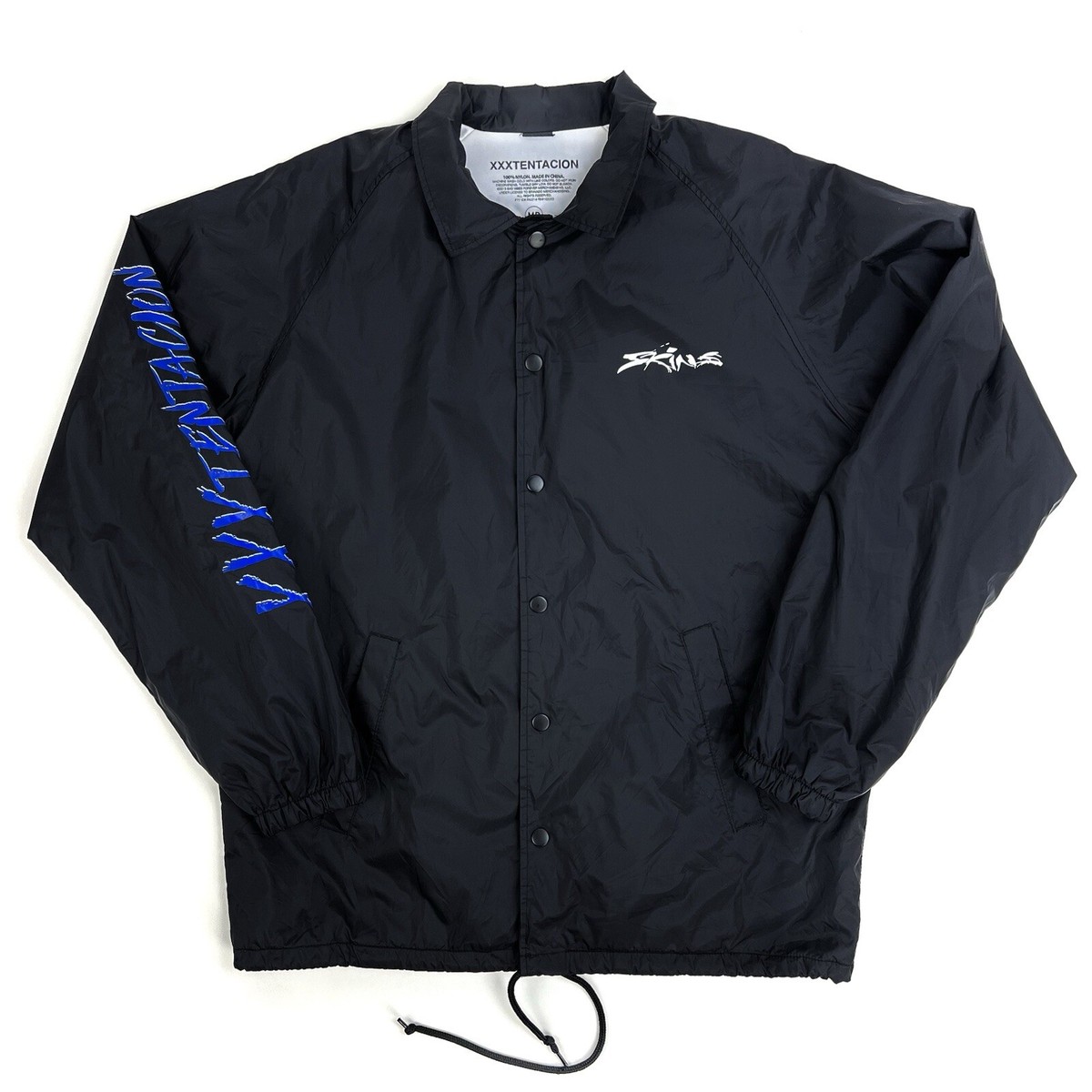 XXXTENTACION Skins Album Windbreaker Coach Jacket Size Medium Rare