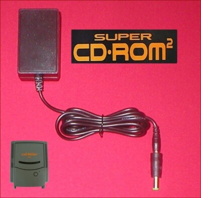 12V AC Adapter Power Supply for Japanese PC Engine Super CD-ROM2 System NEW