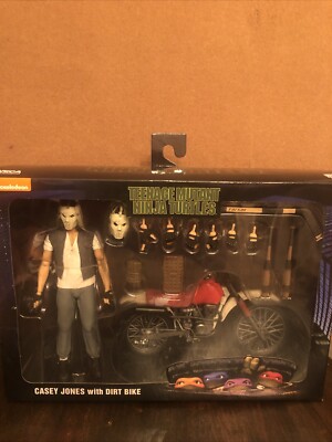 NECA Teenage Mutant Ninja Turtles Casey Jones with Dirt Bike- SEALED